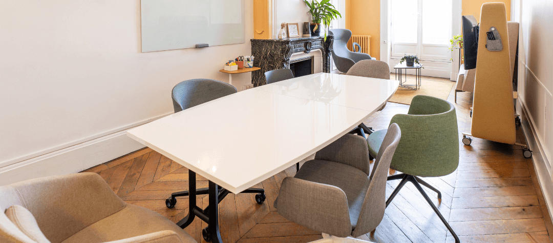 Salle de réunion originale à Lyon